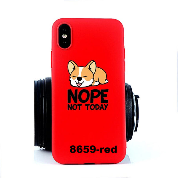 (B2G4) Cute Funny Animal IPhone Case - 117