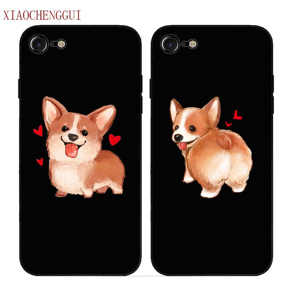 (B2G4) Cute Corgi IPhone Case - 118