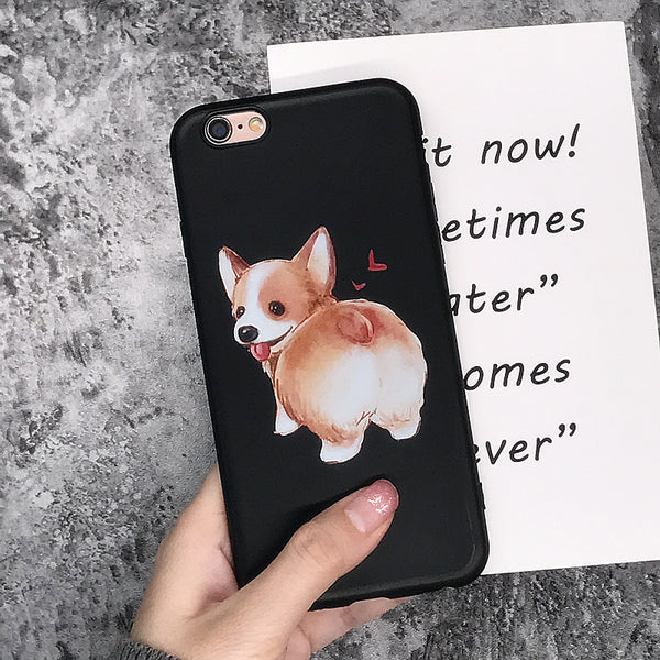 (B2G4) Cute Corgi IPhone Case - 118