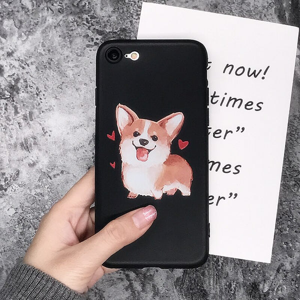 (B2G4) Cute Corgi IPhone Case - 118