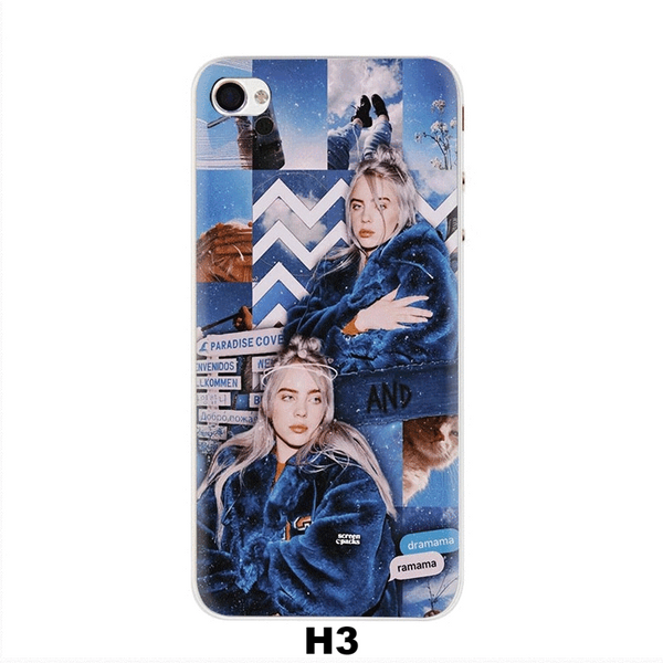 (B2G4) Billie Eilish Khalid  IPhone  case for iphone  6 6s 7 8 / 7 8plus - 140/1