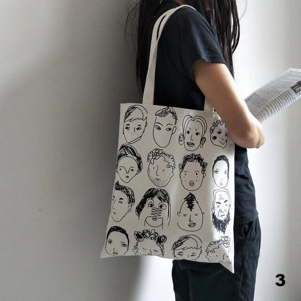 Women Canvas Tote Bags - 211