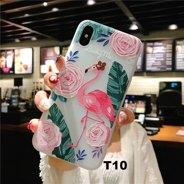 (B2G4) Unic Relief Design IPhone Case - 128